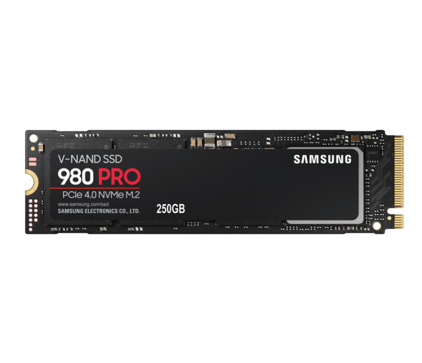 Samsung 250GB M.2 PCIe Gen4 NVMe 980 PRO - 593194 - zdjęcie